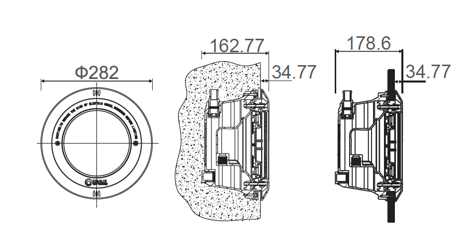 Projetor LED Superpool PAR56