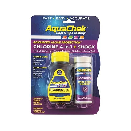 Aquachek Cloro 4 em 1 + shock